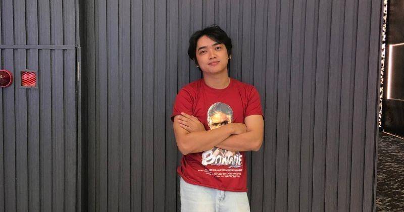 Reza Hilman saat Media Visit film Bonnie di IDN Media HQ, Rabu (21/2/2024). - Popmama.com/Dewi Hanifah Ledjar Cahyani